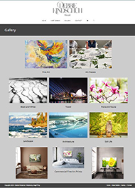 photography ecommerce WordPress website